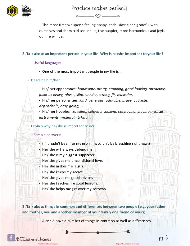 speaking tips english 3.pdf-Thư viện tài liệu, giáo trình, bài giảng, bài tập lớn, đề thi online  môn học Anh Văn 3  ĐH Khoa Học Tự Nhiên HCM-2