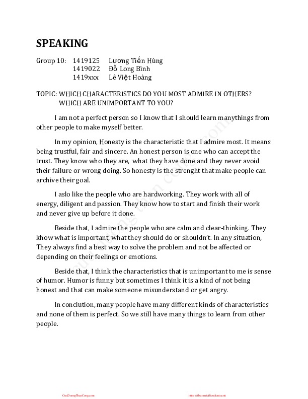 topic 10.pdf-Thư viện tài liệu, giáo trình, bài giảng, bài tập lớn, đề thi online  môn học Anh Văn 3  ĐH Khoa Học Tự Nhiên HCM