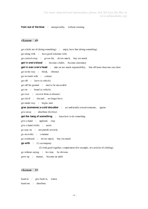 listening idiom.pdf-Thư viện tài liệu, giáo trình, bài giảng, bài tập lớn, đề thi online  môn học Anh Văn Tham Khảo  ĐH Khoa Học Tự Nhiên HCM-3