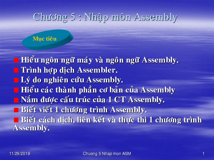 chuong 06 nhap mon asm.pdf-Thư viện tài liệu, giáo trình, bài giảng, bài tập lớn, đề thi online  môn học Kiến Trúc Máy Tinh Và Hợp Ngữ  ĐH Khoa Học Tự Nhiên HCM