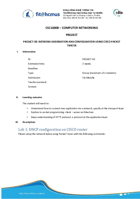 [PDF]Mạng Máy Tính - Đh Khoa Học Tự Nhiên Hcm - Project Packet Tracer ...