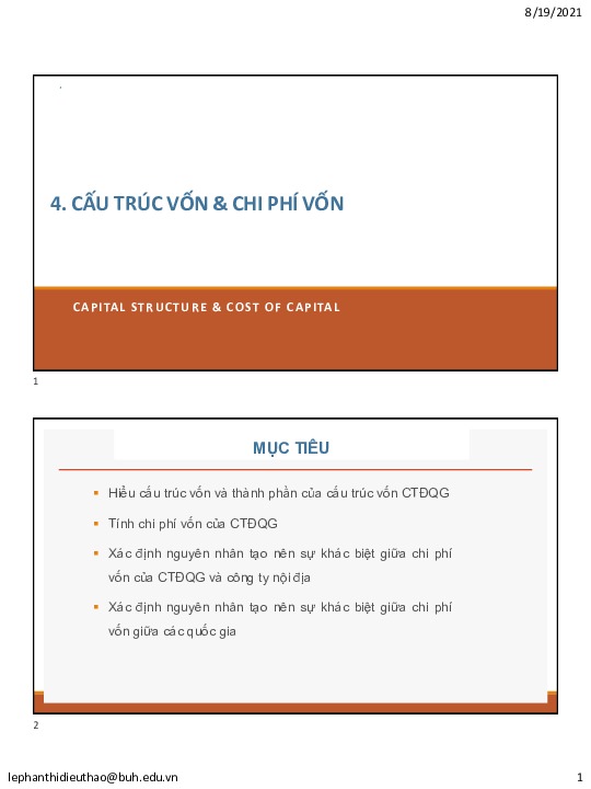 tcctdqg_chuong 4 cấu trúc vốn và chi phí vốn của ctđqg.pdf-Thư viện tài liệu, giáo trình, bài giảng, bài tập lớn, đề thi online  môn học Tài Chính Công Ty Đa Quốc Gia  Đại Học Ngân Hàng TP.HCM-0